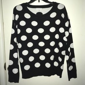 Polka dot sweater